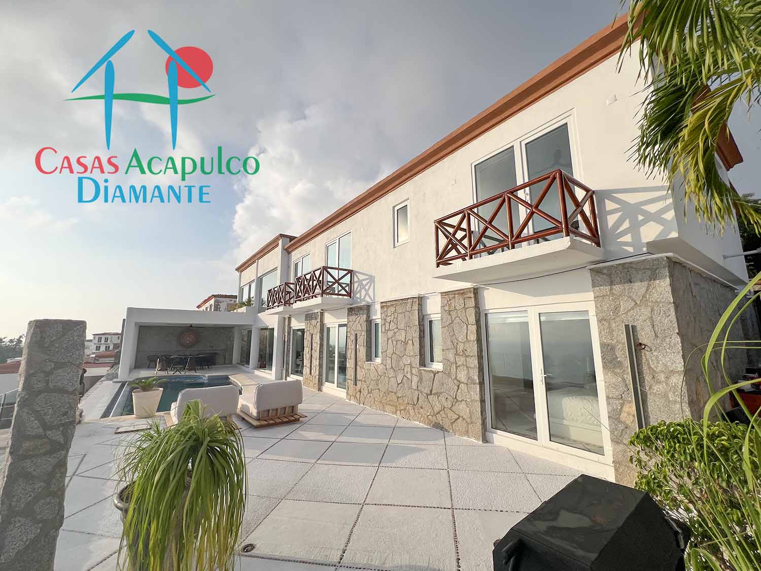 Brisas del Marqués Palmetto 9 Villa Frida - Terraza y alberca 18